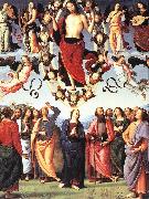 PERUGINO, Pietro The Ascension of Christ af china oil painting reproduction